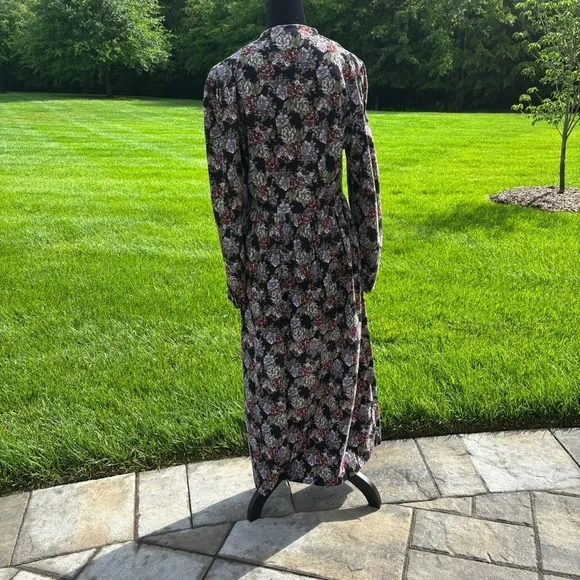 Vintage Laura Ashley Velvet Collar Corduroy dress - Picture 2 of 2